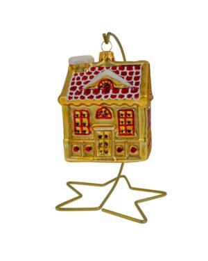 Bombka Złoty  Domek
