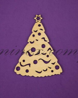 Choinka  T2 - sklejka- 5 szt